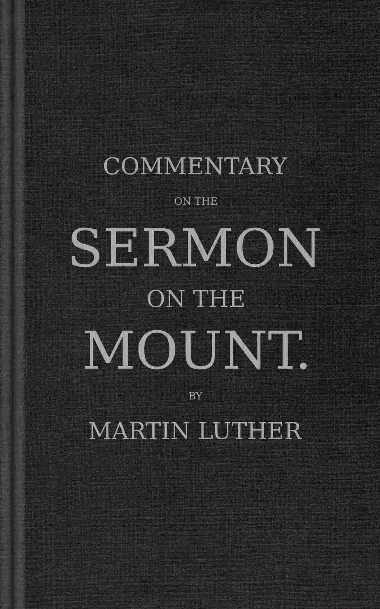 Sermon on the Mount book cover.